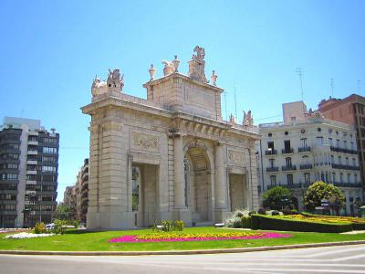 Porta de la Mar (Sea Gate), Valencia