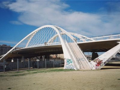 Pont de Bac de Roda (Bac de Roda Bridge), Barcelona