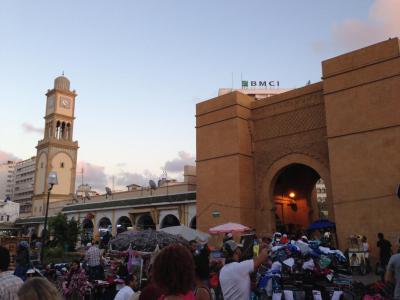 Clock Tower and Medina Gate, Casablanca