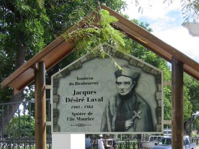 Pere Laval's Shrine, Port Louis