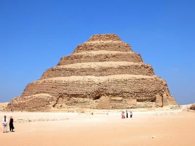 The Step Pyramid of Djoser at Saqqara, Cairo