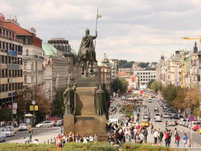 Wenceslas Square, Prague