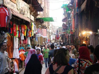 Khan Al-Khalili Bazaar, Cairo