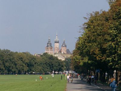 Blonia Green, Krakow