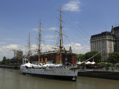 Fragata Presidente Sarmiento, Buenos Aires