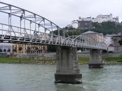 Mozartsteg (Mozart Bridge), Salzburg