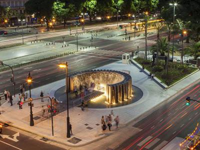 Monument to the Iguazu Falls, Buenos Aires