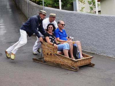 Carros de Cesto (Basket Carts Toboggan Downhill), Funchal