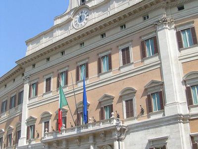 Palazzo Montecitorio (Montecitorio Palace - Italian Parliament), Rome