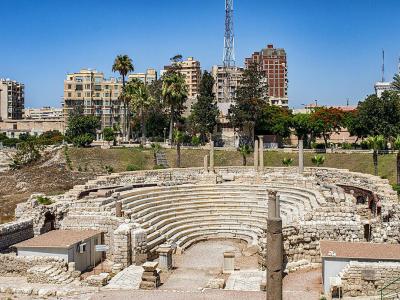 Ancient Roman Amphitheater, Alexandria