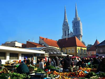 Dolac open-air market, Zagreb