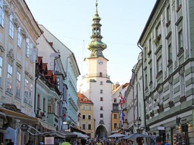 Michael's Tower and Street, Bratislava