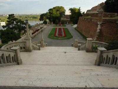 Big Staircase in Kalemegdan Park, Belgrade