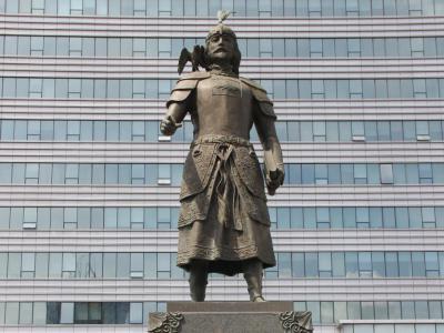 Statue of Marco Polo, Ulaanbaatar