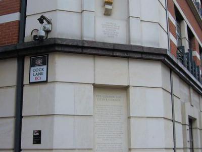 Cock Lane (Dickens-era site), London