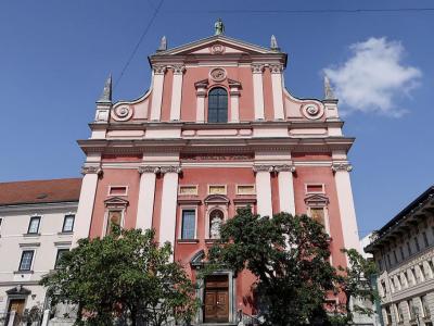 Franciskanska cerkev (Franciscan Church of the Annunciation), Ljubljana