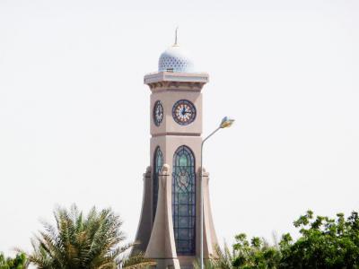 Clock Tower in Sultan Qaboos University, Muscat