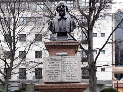 First Folio Monument, London