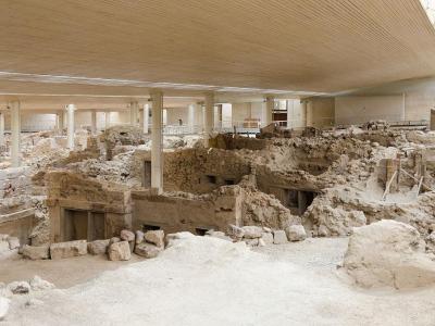 Akrotiri Excavation Site