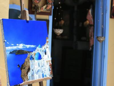 Art Gallery Stavros Galanopoulos, Santorini