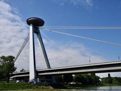 New Bridge and UFO Observation Deck, Bratislava