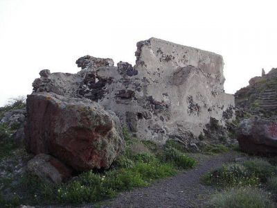 Skaros Castle Ruins, Santorini