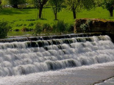 Cascade at Charlecote's grounds, Stratford-upon-Avon