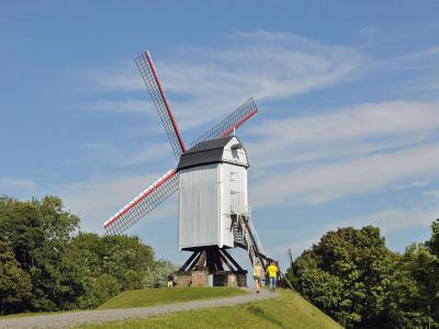 Windmill De Bonne Chiere, Brugge