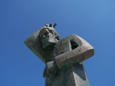 San Juan de Bautista Statue, San Juan