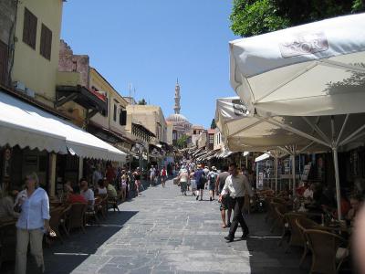 Sokratous Street, Rhodes
