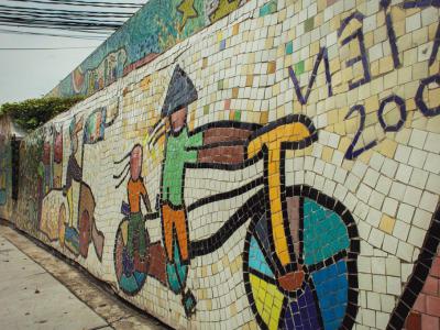Hanoi Ceramic Mosaic Mural, Hanoi