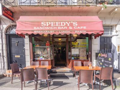 Speedy’s Cafe (Sherlock Holmes Film Site)