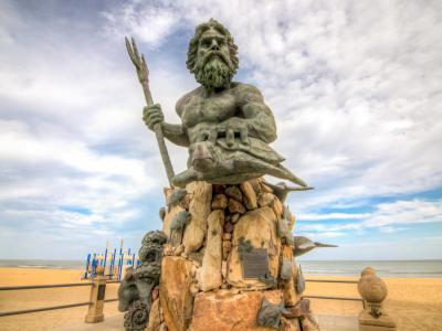 Neptune's Statue and Park, Virginia Beach
