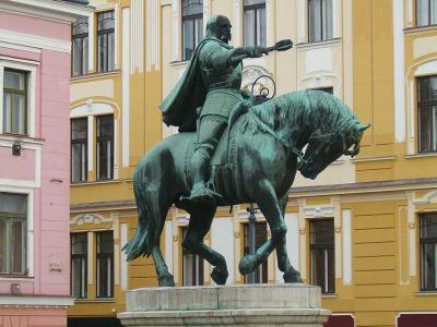 Statue of Hunyadi Janos, Pecs