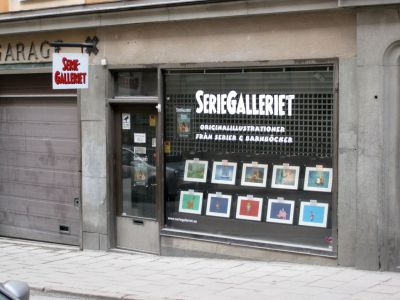 Seriegalleriet Bookstore, Stockholm