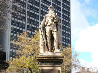 John McDouall Stuart Statue, Adelaide