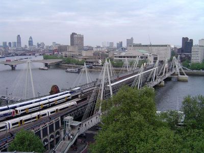 Hungerford Bridge, London