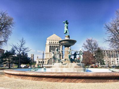 Depew Memorial Fountain, Indianapolis