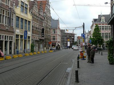 Burgstraat Antique Shops, Ghent