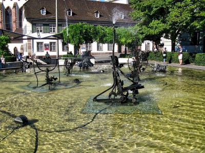 Tinguely Brunnen Fountain, Basel