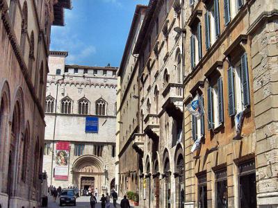 Via Cesare Fani (Cesare Fani Street), Perugia