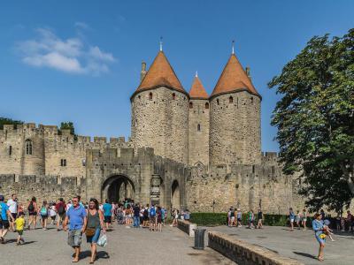 Porte Narbonnaise (Narbonnaise Gate), Carcassonne