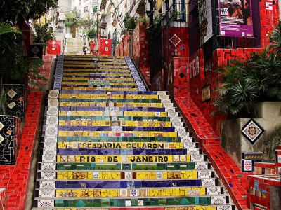 Escadaria Selarón (Selarón Steps), Rio de Janeiro