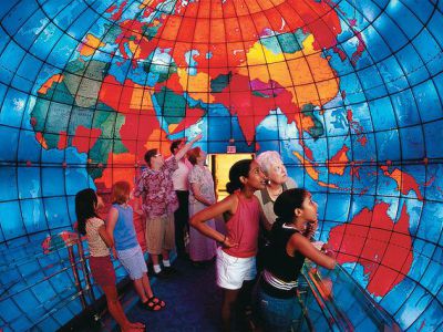 Mapparium Globe at the Mary Baker Eddy Library, Boston