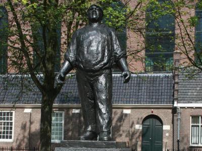 Dockworker Statue, Amsterdam