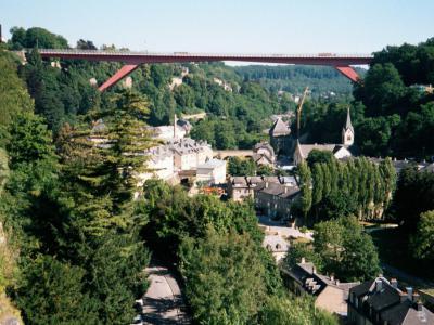 Grand Duchess Charlotte Bridge, Luxembourg