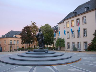 Grand-Duchess Charlotte Statue, Luxembourg
