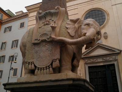 Piazza della Minerva & Obelisco della Minerva (Minerva Square & Elephant and Obelisk Statue)