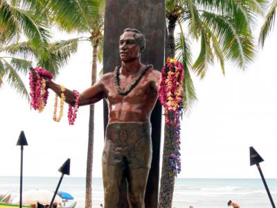 Duke Kahanamoku Statue, Honolulu