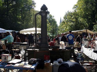 Trodelmarkt Arkonaplatz (flea market), Berlin